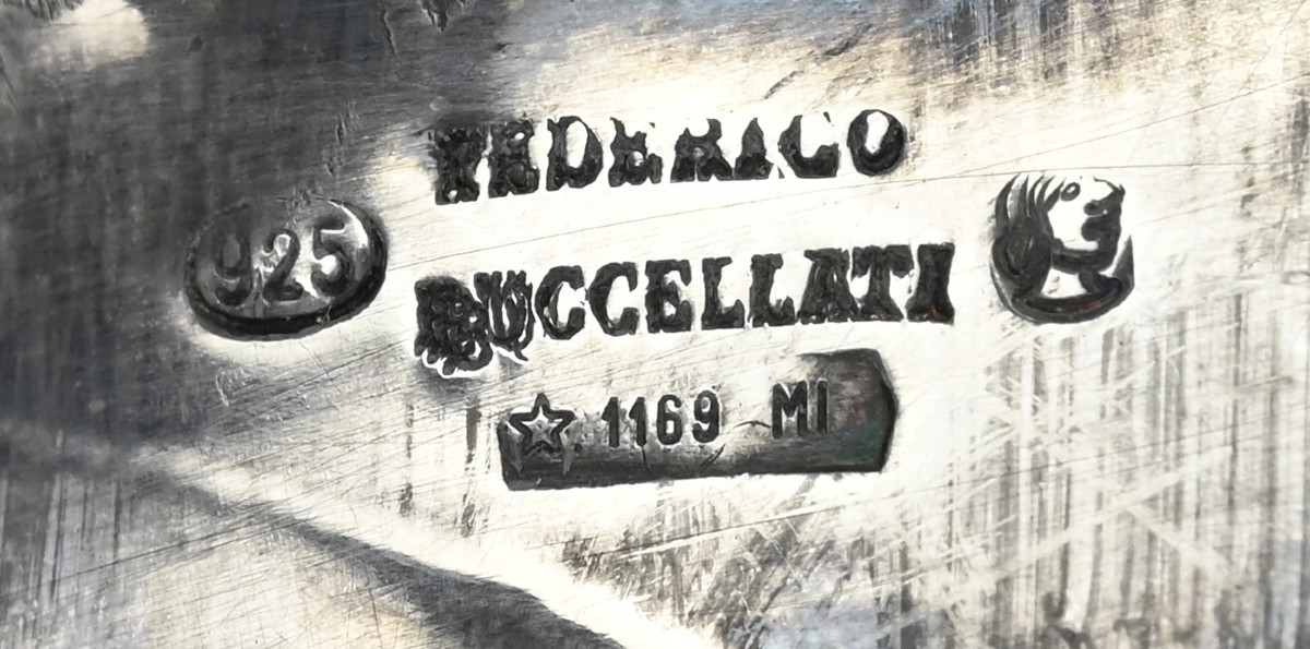 Buccellati - Feuille de lierre en Argent Sterling - Italie, années 60-photo-3